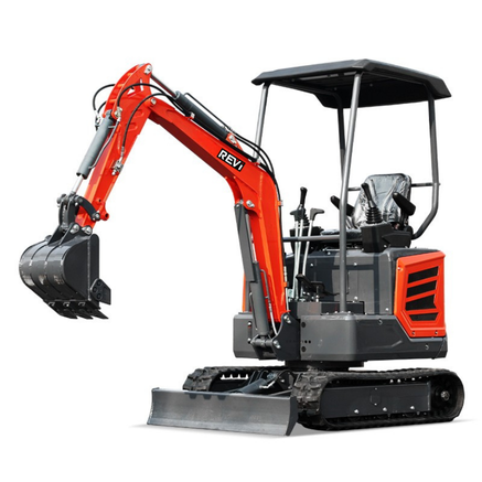 Miniexcavadora RM16 1600Kg REVI Machinery