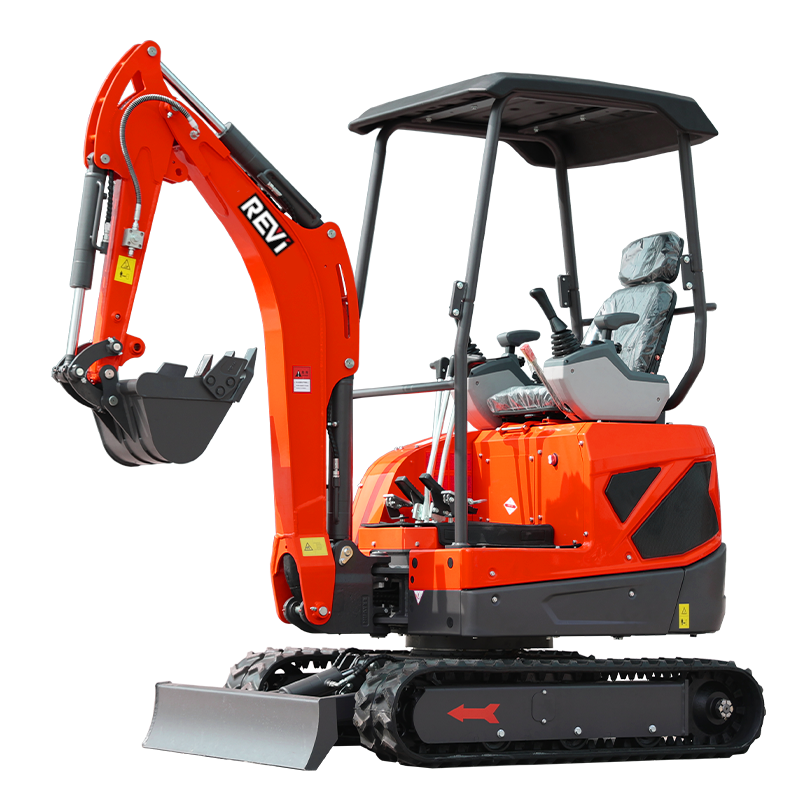 Miniexcavadora RM18 1800kg REVI Machinery portada