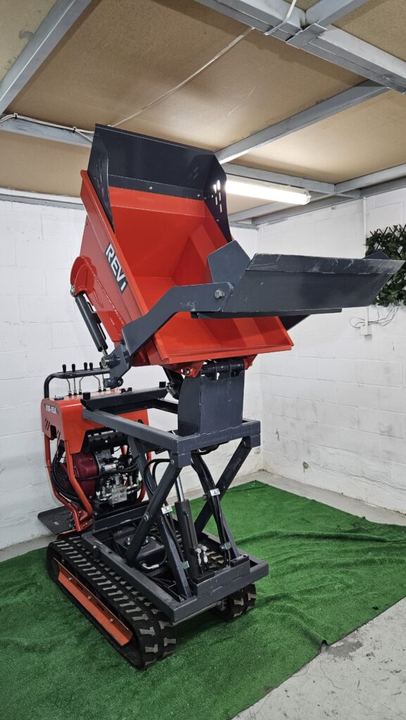 Vista de maquinaria REVI Machinery en instalaciones