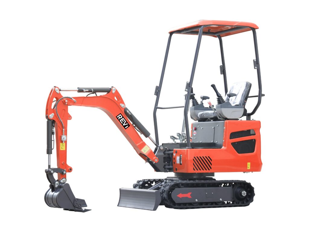 Miniexcavadora RM10S 1000Kg REVI Machinery